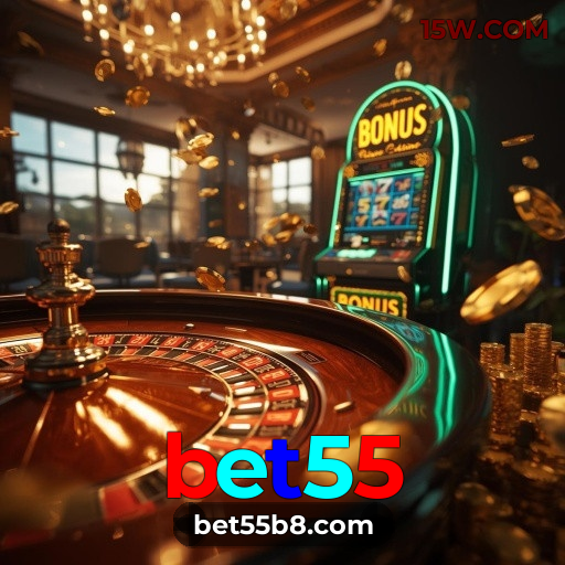 Números do app bet55 em material de marketing — ilustração, não auditoria